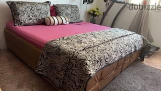 Double Bed with Mattress 0