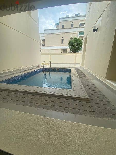 Villa for rent in Al Bidaa with garden and swimming pool 9