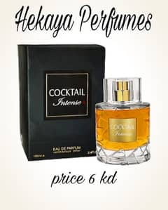 cocktail Intense 100ml EDP by Fragrance World only 6kd free delivery