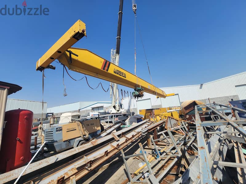 10 ton Single Grider Overhead crane for sale 3