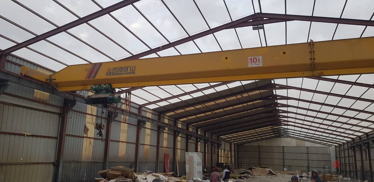 10 ton Single Grider Overhead crane for sale 7