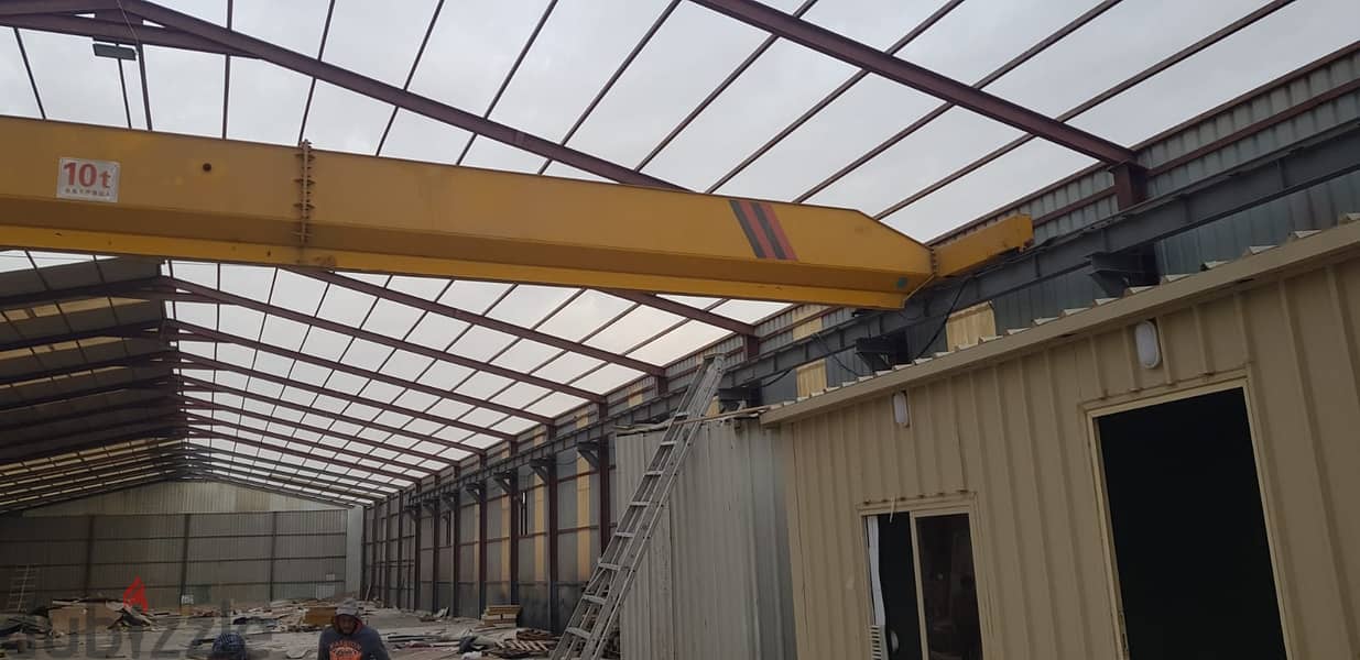 10 ton Single Grider Overhead crane for sale 9