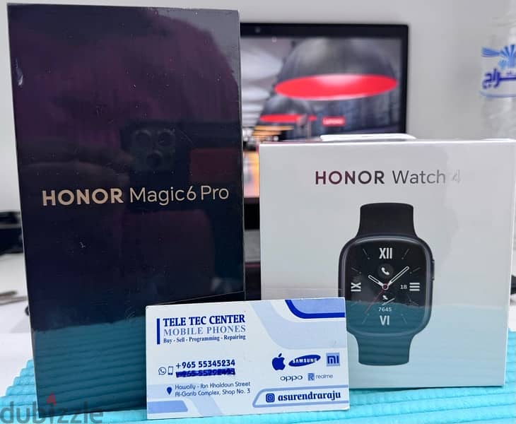 Honor Magic 6 Pro 5G 512 GB +12GB RAM New Sealed with Honor Watch 4 ! 1