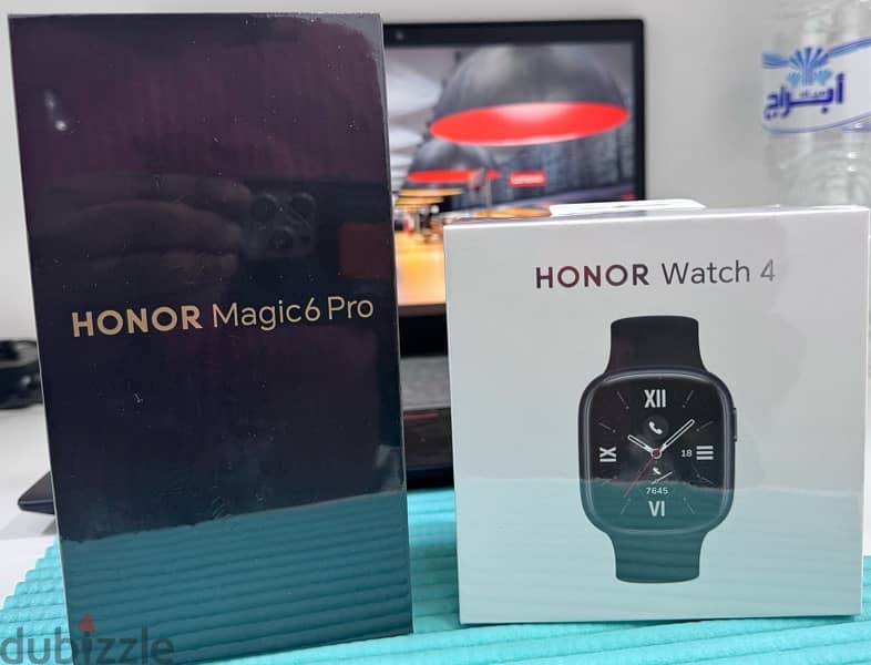 Honor Magic 6 Pro 5G 512 GB +12GB RAM New Sealed with Honor Watch 4 ! 2