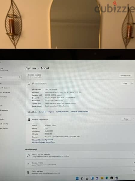 HP All-in-one Desktop 3