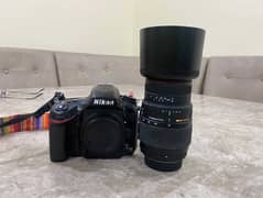 Nikon D610 + Sigma lens 70-300mm micro 0