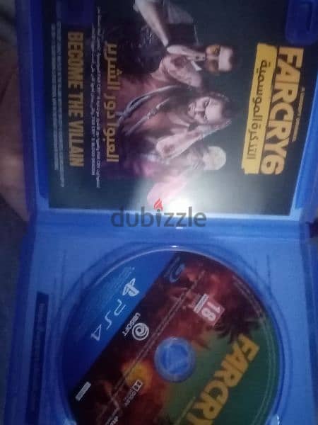 far cry 6 CD for ps4 good condition no scratch  price 6 kd 1