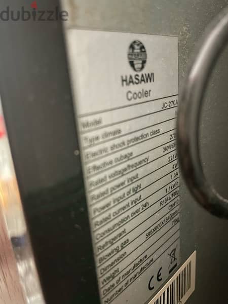 Hasawi Refrigerator / Water Coolex 1