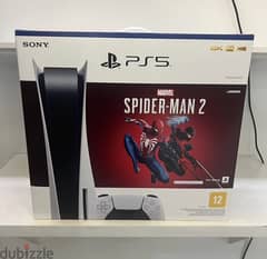 New Sony PlayStation 5 Slim Console Marvel’s Spider-Man 2 Bundle Disc