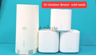 5G Outdoor cpe Router with 3set mesh huawei 0