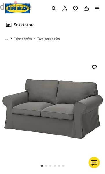 3 & 2 Seater Ikea EKTORP Sofa 2