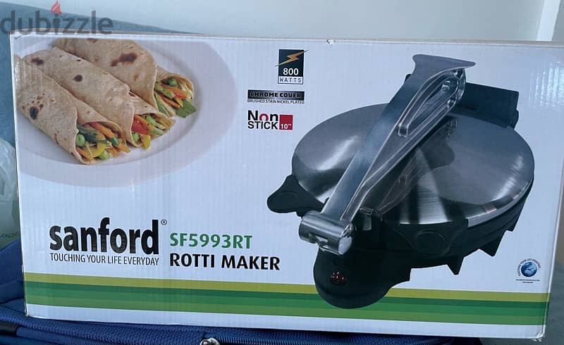 Sanford roti/puri maker and ikon hot plate 1