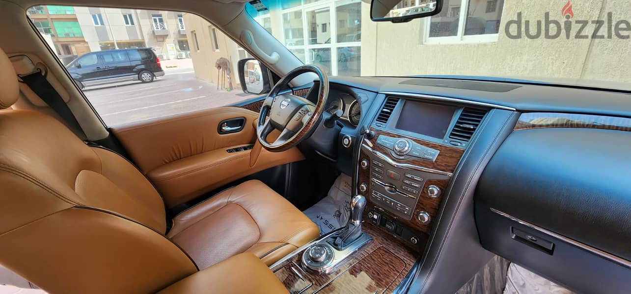 Nissan Patrol 2014 SUV Full option platinum for sale 4