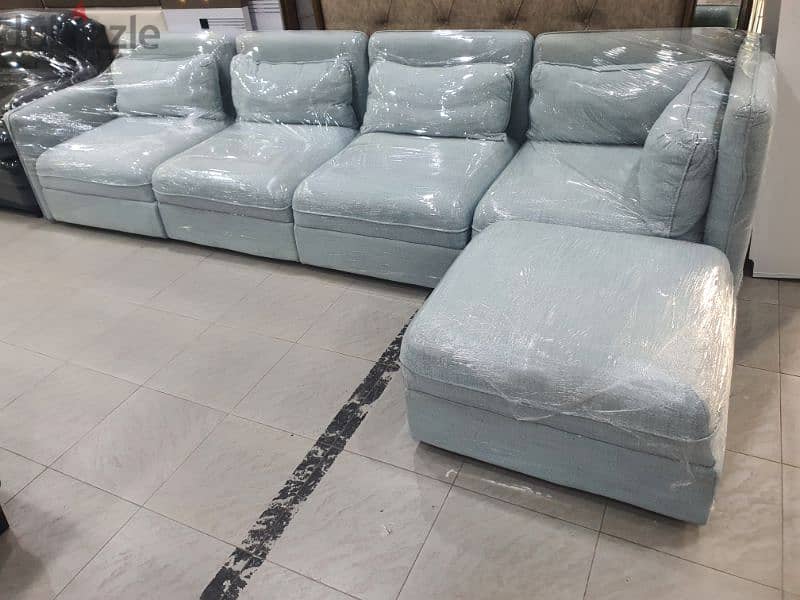 L shape sofa and bed for sale contact WhatsApp please free delivery 6