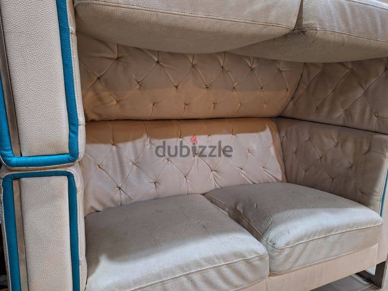 2 Leather Sofa For Sale 3