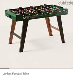 Football Junior table as new as it is 0
