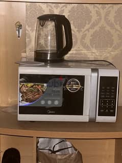 midwea microwave Digital Touch and Wansa water heater