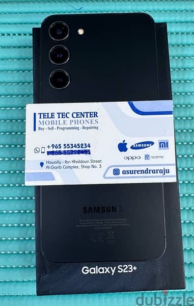 Samsung Galaxy S23 Plus 5G 256 GB Black Used! 1