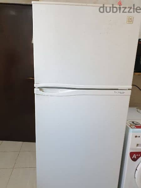 Samsung smart tv, fridge, washing machine, microwave, cooking range. 1