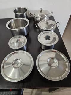 Stainless Steel Cooking pots 0