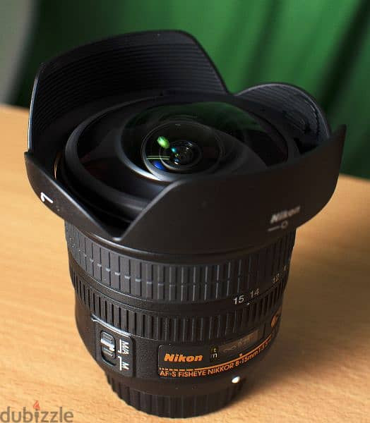 Nikon AF-S FISHEYE 8 to 15 F/3.5*4.5E Brand New Condition 2