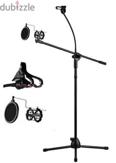 mobile phone and microphone stand