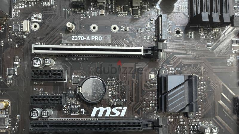 msi z370 a pro with i3 8100 processor 1