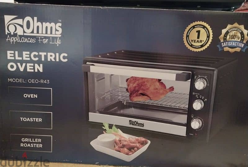 Ohms Electric Oven 1