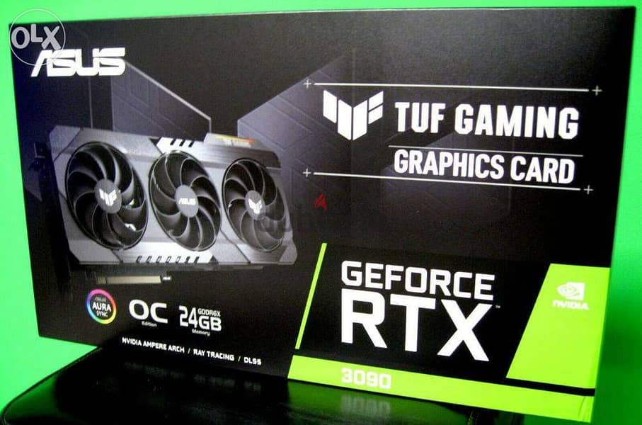 NEW ASUS TUF Gaming GeForce RTX 3090 OC Edition 24GB 0