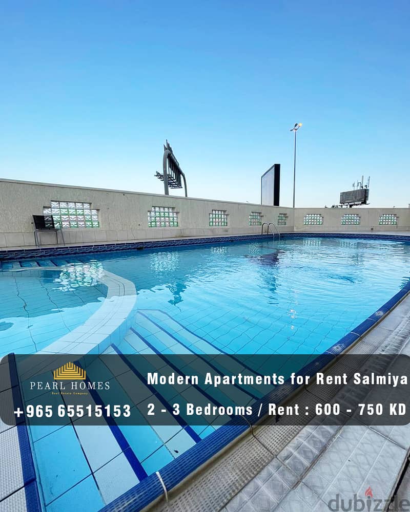 Modern Apartments for Rent in Salmiya  Seaview 0