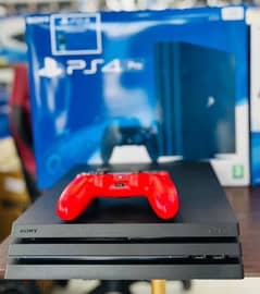 USED PLASTATION , PS4 PRO , 1 TB HDD , GAMING CONSUE AND HDMI CABLE