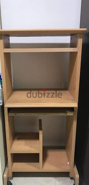 Shoe Rack and wooden printer table 2