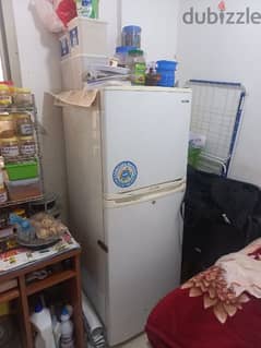 Samsung double door fridge good condition for sale in mangaf block 4