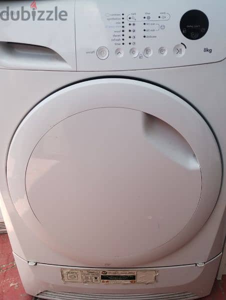 Frigidaire dryer machine 8 kg in very good condition 1