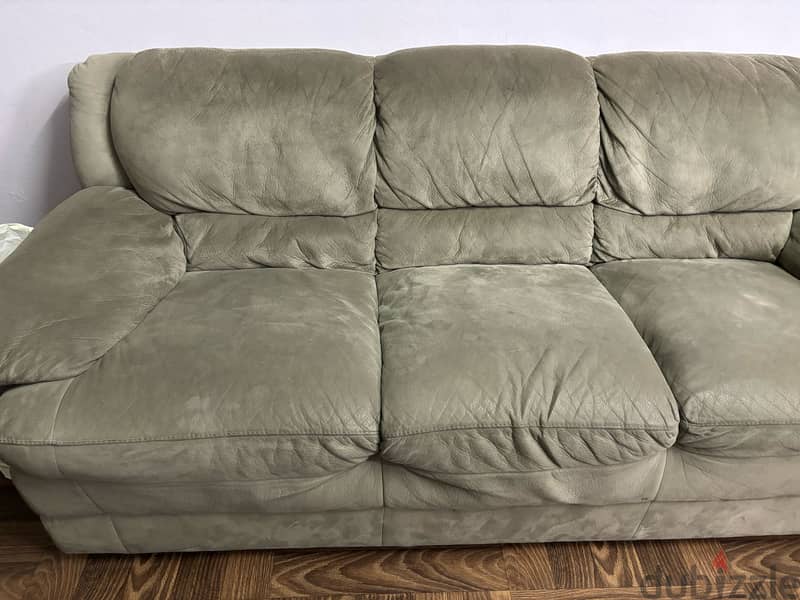 Very comfortable green sofa 5