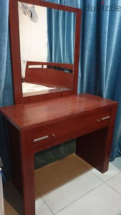 Full bedroom set for 45kd (King size bed, dressing table & 2 drawers)