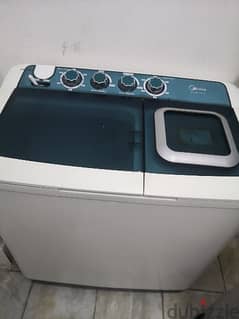 Midea washing machine 8 kg works well
