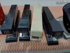 stapler and punching machine 50% price, other stationery items
