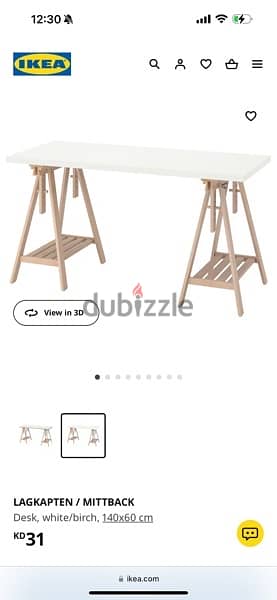 Ikea desk table 2
