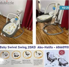 Baby Swivel Chair - Good condition - Negtioable