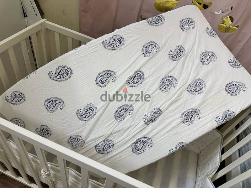 Baby Cot In best condition ikea 2