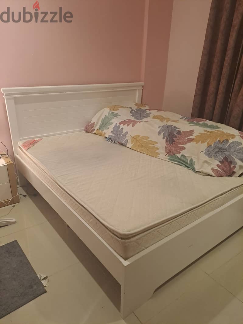Bed & Mattress for Sale - 35kd 1