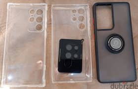 Samsung s22 & s21 Ultra back cover & camera lens cover for Sale 0