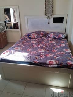 King size wooden&cot with and King Size bed. for sell
