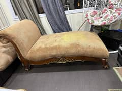 Single Leaning Sofa (Brown color) for Sale 0