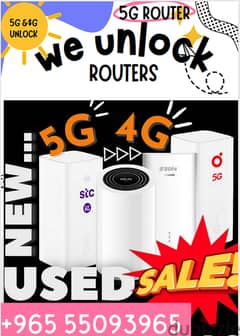 HUAWEI 5G ROUTER FOR SALE UNLOCKED NEW 75 KD
