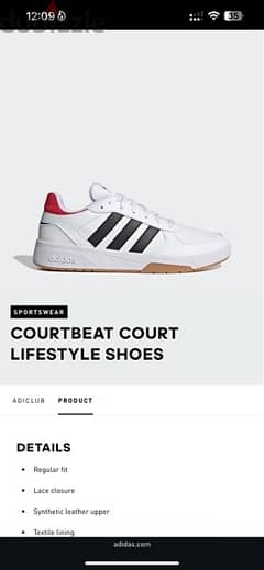 adidas -courtbeat 0
