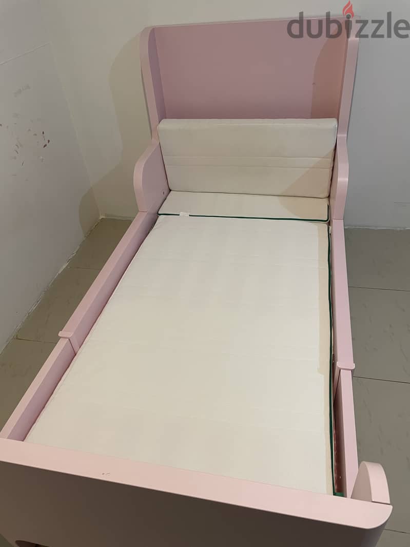 Children extendtable bed with cot ikea products 2
