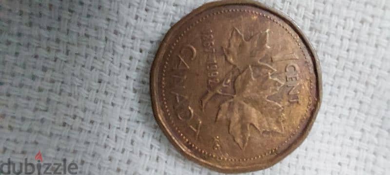 canadian 1 cent coin 1