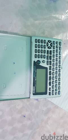 casio digital diary for sale good condition 0